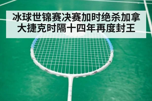 冰球世锦赛决赛加时绝杀加拿大捷克时隔十四年再度封王